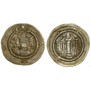 Persja, drachma, 36 rok panowania, mennica AY (Eran-khvarrah-Shapur)