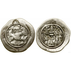 Persja, drachma, 22 rok panowania, mennica MY (Meshan)