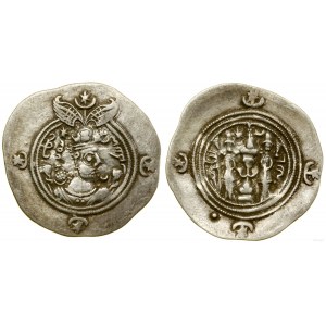 Persja, drachma, 4 rok panowania, mennica WYHC (Fars)