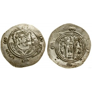 Tabarystan (Tapuria) - gubernatorzy abbasyccy, hemidrachma, 136 PYE (AD 787/788), Tabarystan