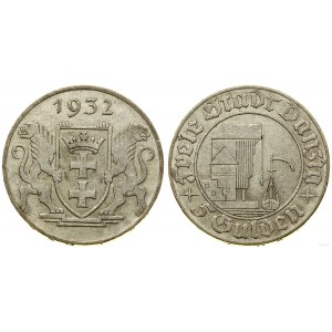 Polska, 5 guldenów, 1932, Berlin