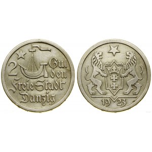 Polska, 2 guldeny, 1923, Utrecht