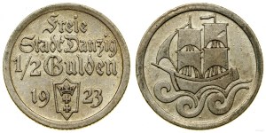 Poland, 1/2 guilder, 1923, Utrecht
