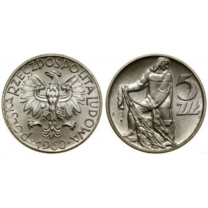 Poland, 5 gold, 1960, Warsaw