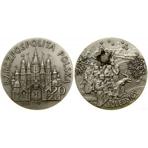 Poland, 20 zloty, 2001, Warsaw
