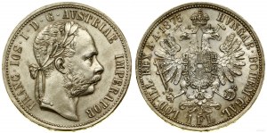 Austria, 1 fiorino, 1875, Vienna