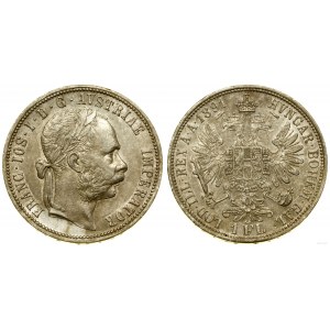 Austria, 1 floren, 1891, Wiedeń