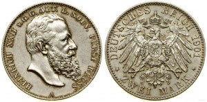 Germany, 2 marks, 1901 A, Berlin