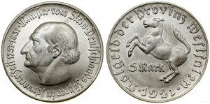 Allemagne, 5 marks, 1921