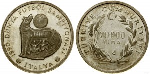 Turkey, 20,000 lira, 1990, Istanbul