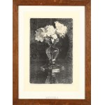 Leon Wyczółkowski (1852 - 1936), Peonies in a crystal vase , 1922