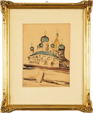 Stanisław Noakowski (1867-1928), Chiesa ortodossa, dalla serie: Vecchia Russia, 1921