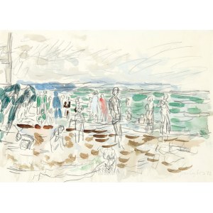 Jan Cybis (1897 - 1972), By the Sea - from the series: Swinoujscie, 1972