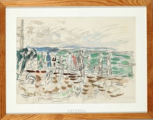 Jan Cybis (1897 - 1972), By the Sea - from the series: Swinoujscie, 1972