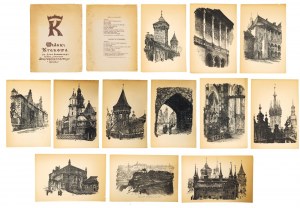 Jan Kanty Gumowski (1883-1946), Views of Krakow - portfolio, 1926