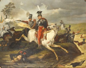 January Suchodolski (1797-1875) i warsztat, Śmierć ks. Józefa Poniatowskiego, przed 1830