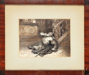 Konstanty Gorski (1868-1934), Sitting Nobleman