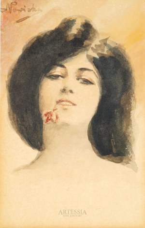 Tekla Michalina Nowicka-Kwiatkowska (1877-1932), Portret kobiety