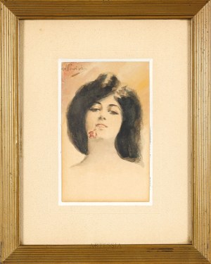 Tekla Michalina Nowicka-Kwiatkowska (1877-1932), Ritratto di donna