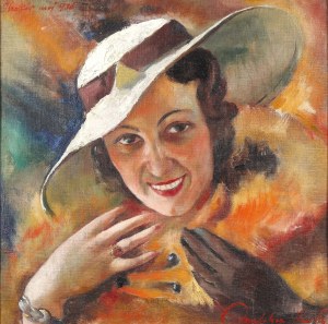 Stanislaw Malcher (1900-1943), Ritratto di signora, 1936
