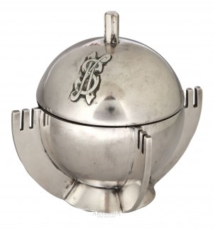 Julia Keilowa (1902-1943) design, Jozef Fraget Silver and Plated Products Factory, Warsaw, 