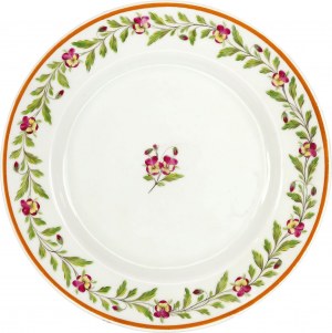Porcelain Manufactory, Baranovka (1804-1914), Plate, ca. 1825-1840