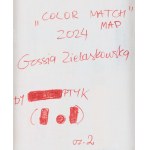 Gossia Zielaskowska (ur. 1983, Poznań), Color match map - dyptyk, 2024