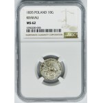 Free City of Krakau, 10 groszy 1835 - NGC MS62