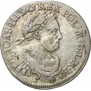 John III Sobieski, 1/4 Thaler Bromberg 1677 SB