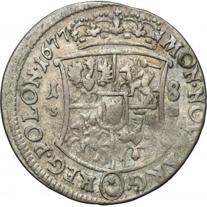 John III Sobieski, 1/4 Thaler Bromberg 1677 SB