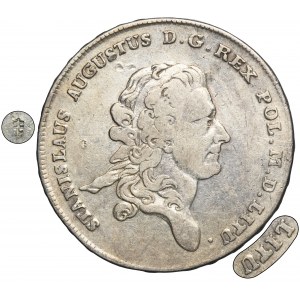 Poniatowski, Thaler Warsaw 1777 EB - RARE, LITU, ex. Potocki