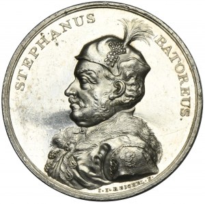Medal from the Royal Suite, Stephan Bathory - RARE, SILVER, Reichel