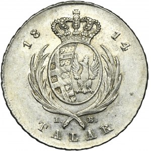 Duché de Varsovie, Thaler Varsovie 1811 IB
