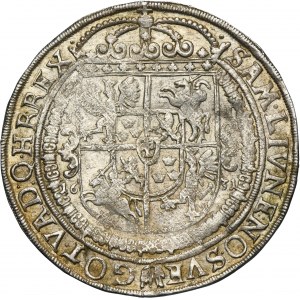 Sigismund III Vasa, Thaler Bromberg 1631 II - sword touching the ruff