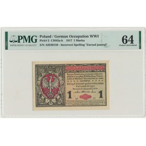 1 marka 1916 - Jenerał - A - PMG 64