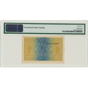 1/2 marki 1916 - Generał - PMG 65 EPQ