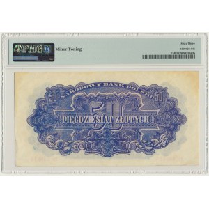50 złotych 1944 ...owym - TY - PMG 63