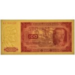100 złotych 1948 - KA - PMG 68 EPQ - seria z rzeczywistego obiegu
