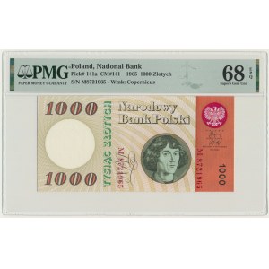 1,000 Gold 1965 - M - PMG 68 EPQ - OKAZOWY