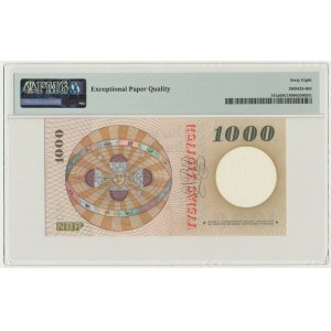 1.000 złotych 1965 - M - PMG 68 EPQ - OKAZOWY