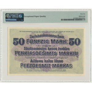 Kaunas, 50 marques 1918 - F - PMG 66 EPQ