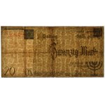 20 Mark 1940 - no.1 with watermark - RARE