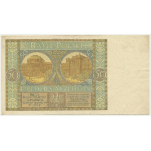50 złotych 1925 - Ser.M - ŚWIEŻY I RZADKI