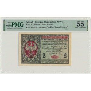 2 marques 1916 - Général - A - PMG 55
