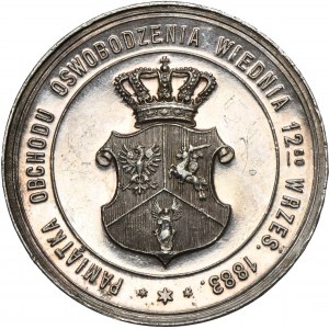 Medal of the 200th anniversary of the Relief of Vienna in 1883 - RARE