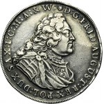 Augustus III of Poland, Thaler Dresden 1750 FWôF - RARE