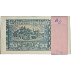 Colis bancaire 50 or 1941 - D - (20 pièces) - original