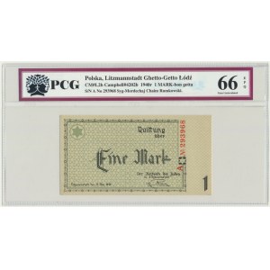 1 Mark 1940 - A - 6 digit series - PCG 66 EPQ