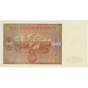 1 000 or 1946 A. - variété rare