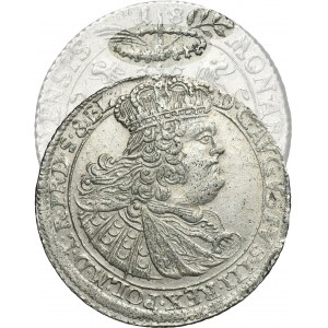 Augustus III of Poland, 18 Groschen Danzig 1760 REOE